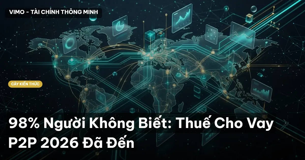 98% Người Không Biết: Thuế Cho Vay P2P 2026 Đã Đến