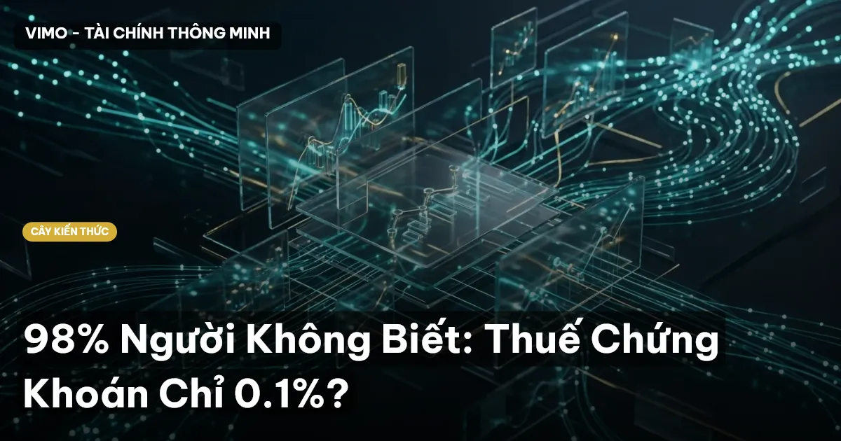 98% Người Không Biết: Thuế Chứng Khoán Chỉ 0.1%?