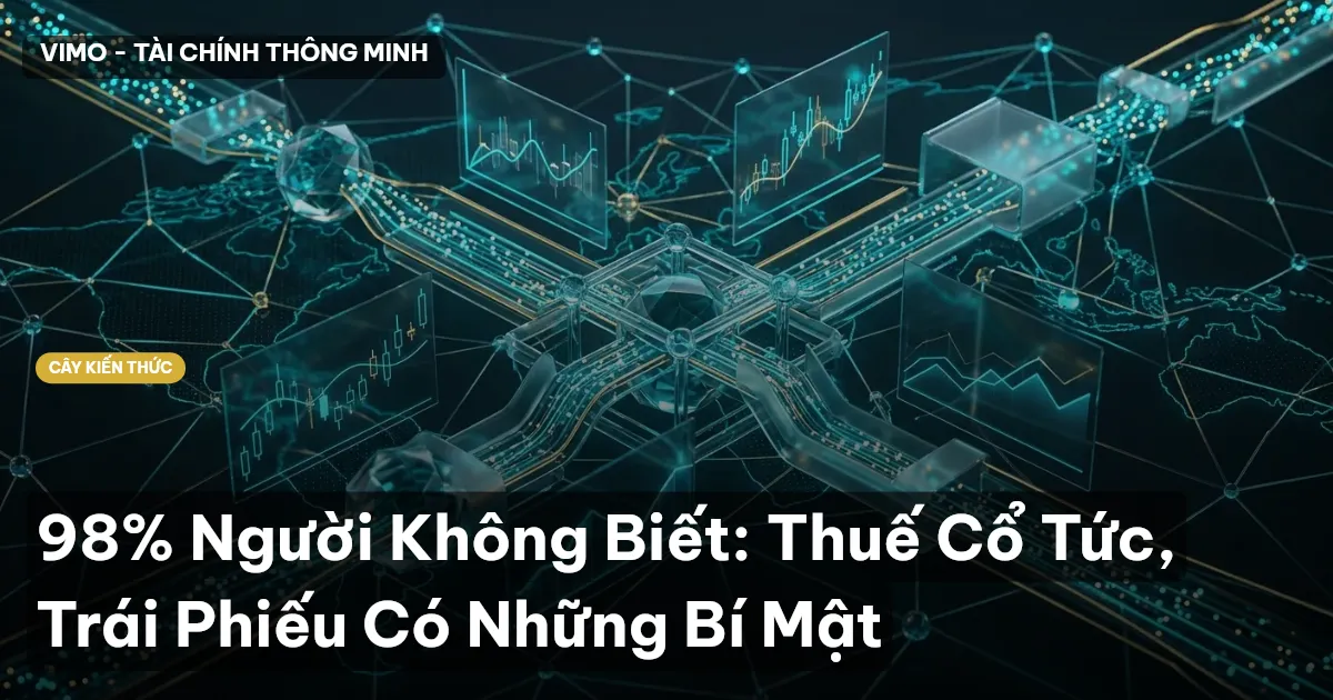 98% Người Không Biết: Thuế Cổ Tức, Trái Phiếu Có Những Bí Mật