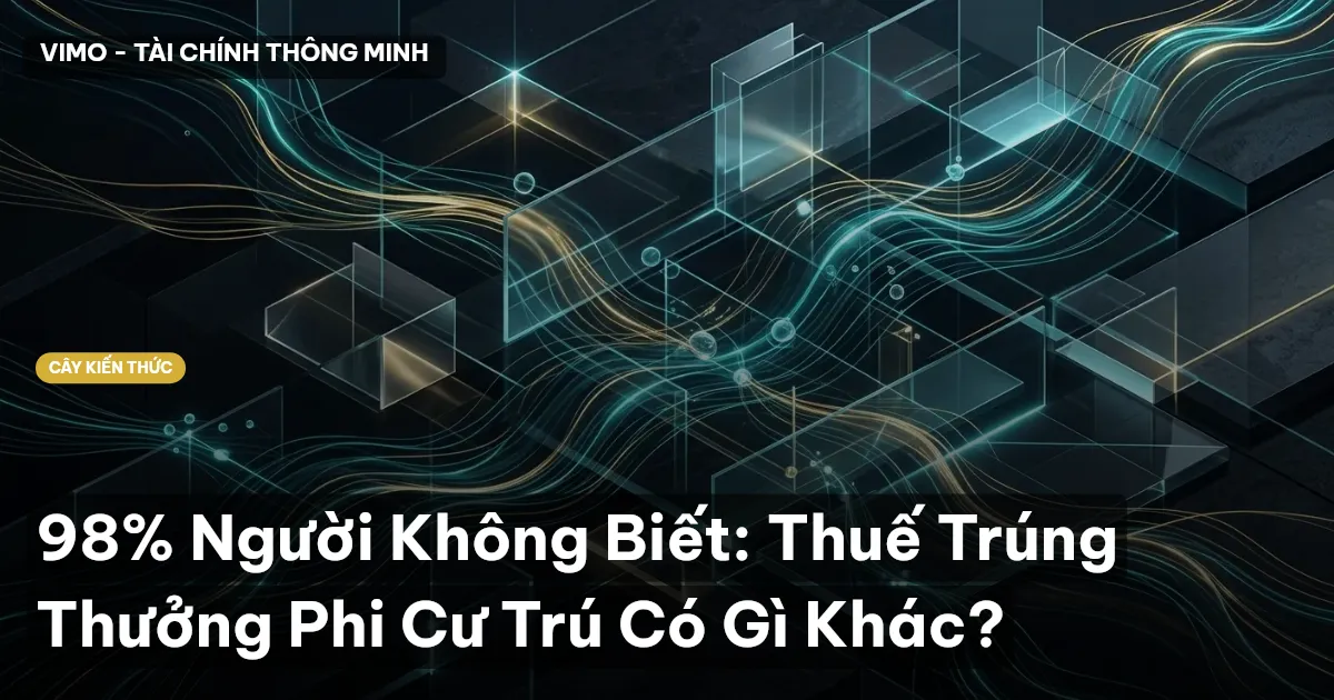 98% Người Không Biết: Thuế Trúng Thưởng Phi Cư Trú Có Gì Khác?