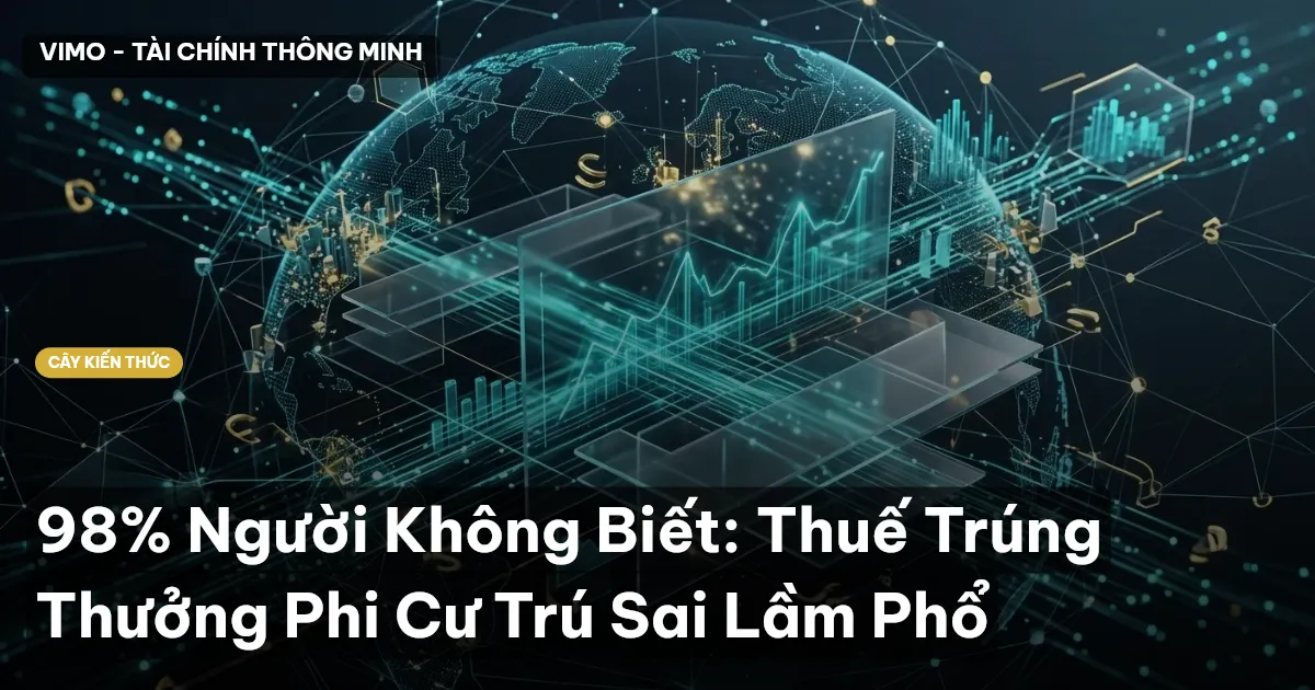 98% Người Không Biết: Thuế Trúng Thưởng Phi Cư Trú Sai Lầm Phổ