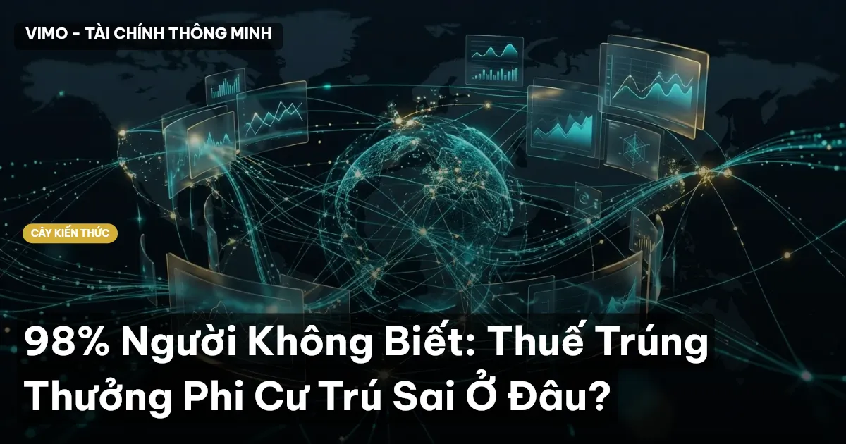 98% Người Không Biết: Thuế Trúng Thưởng Phi Cư Trú Sai Ở Đâu?