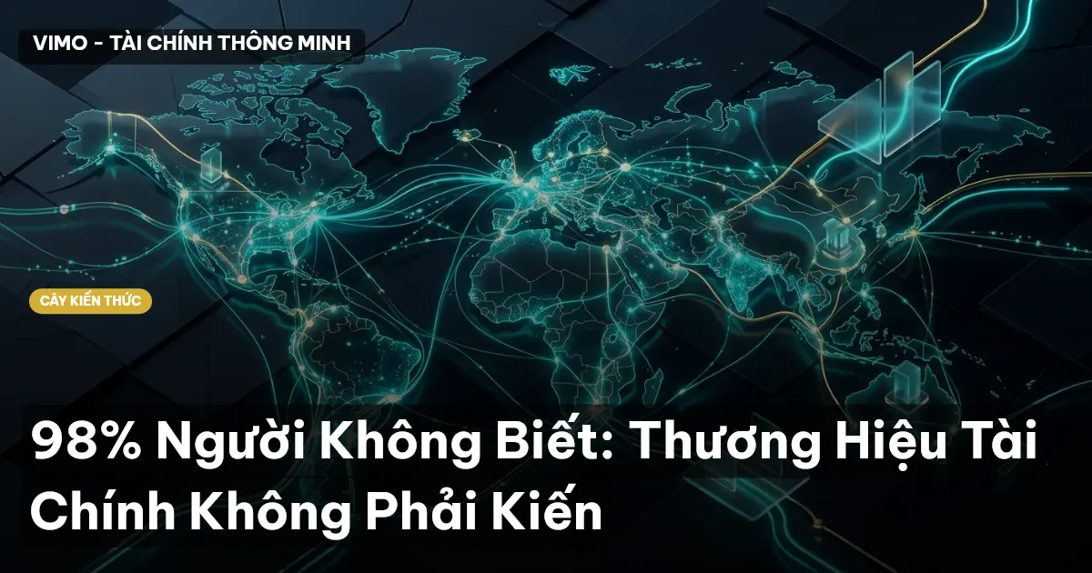 98% Người Không Biết: Thương Hiệu Tài Chính Không Phải Kiến