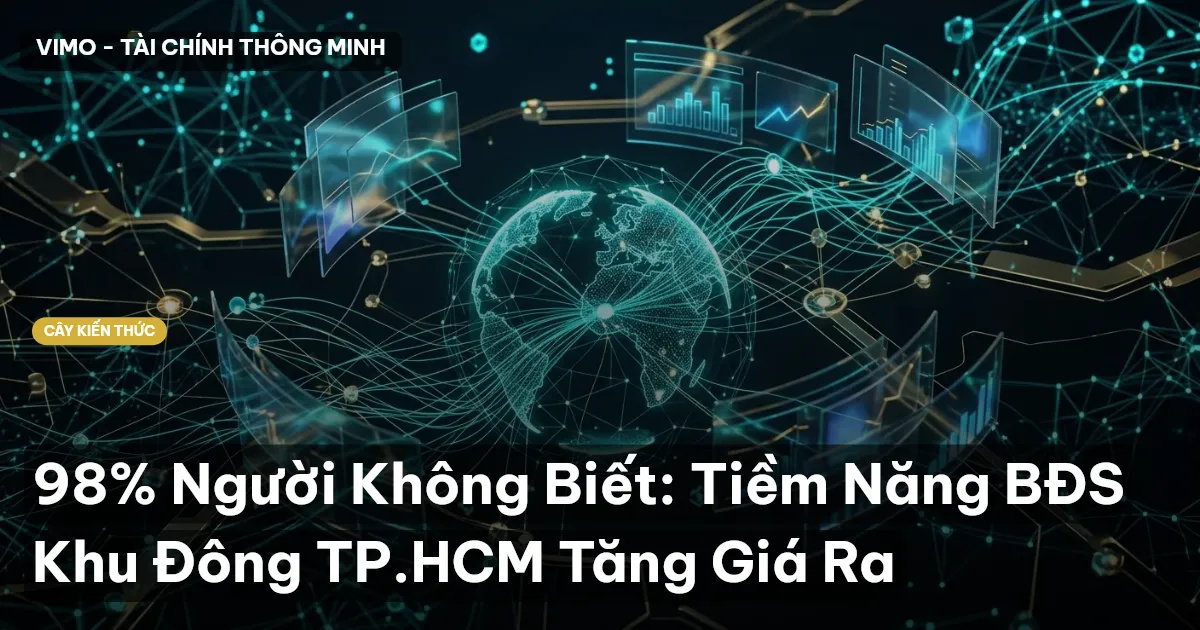 98% Người Không Biết: Tiềm Năng BĐS Khu Đông TP.HCM Tăng Giá Ra