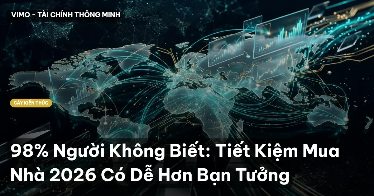98% Người Không Biết: Tiết Kiệm Mua Nhà 2026 Có Dễ Hơn Bạn Tưởng