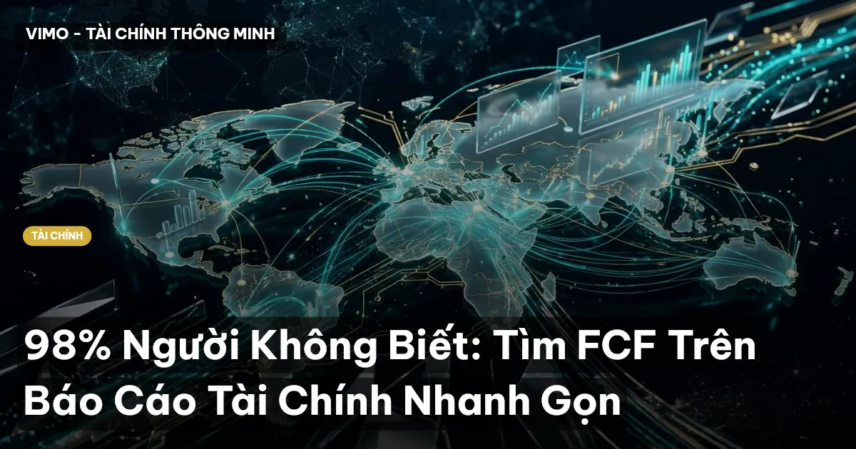 98% Người Không Biết: Tìm FCF Trên Báo Cáo Tài Chính Nhanh Gọn