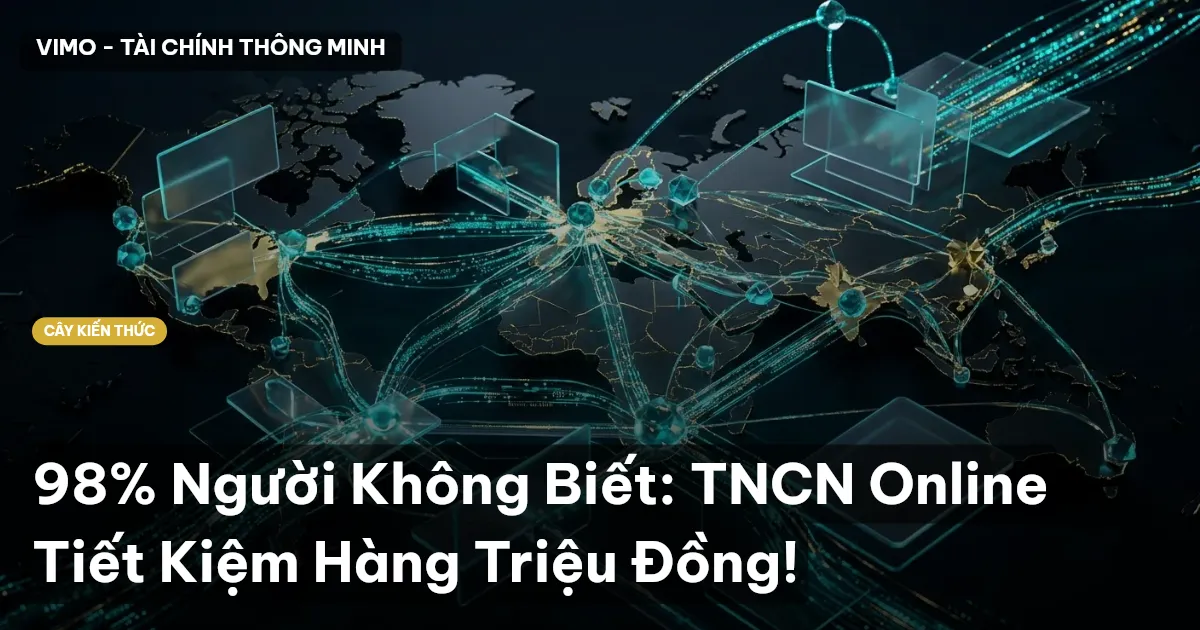 98% Người Không Biết: TNCN Online Tiết Kiệm Hàng Triệu Đồng!