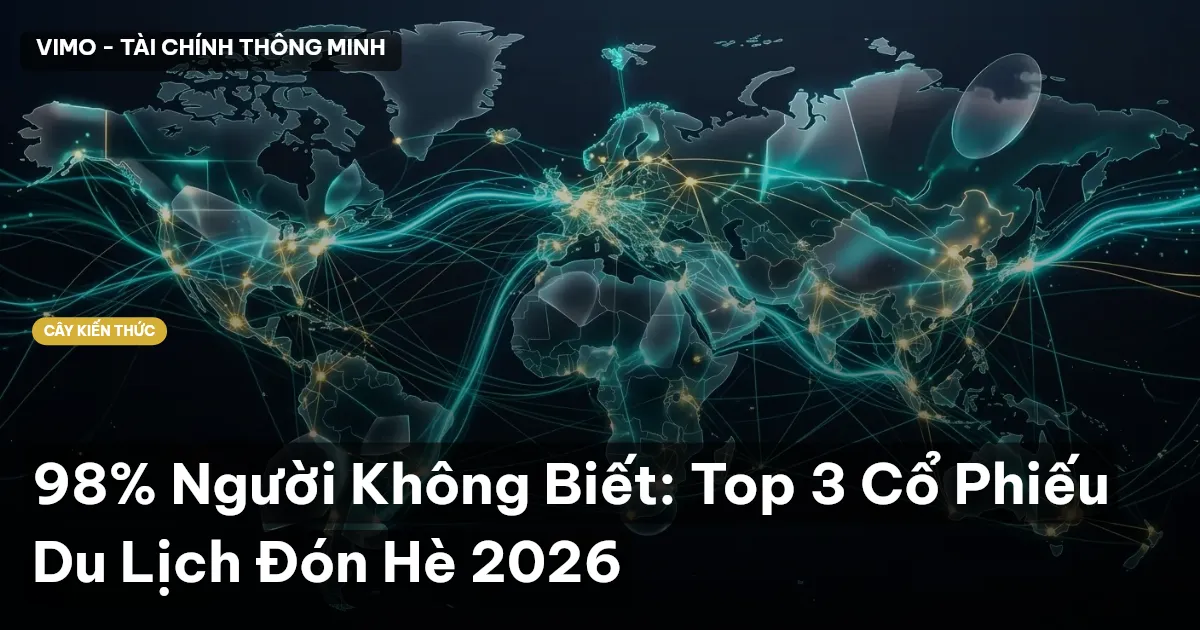 98% Người Không Biết: Top 3 Cổ Phiếu Du Lịch Đón Hè 2026