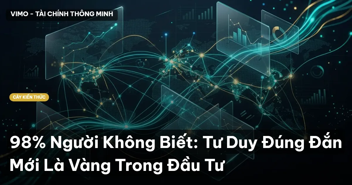 98% Người Không Biết: Tư Duy Đúng Đắn Mới Là Vàng Trong Đầu Tư