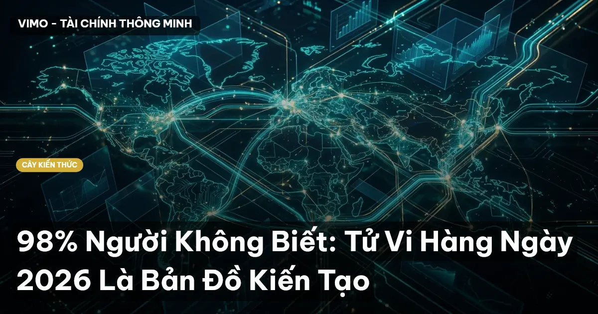 98% Người Không Biết: Tử Vi Hàng Ngày 2026 Là Bản Đồ Kiến Tạo