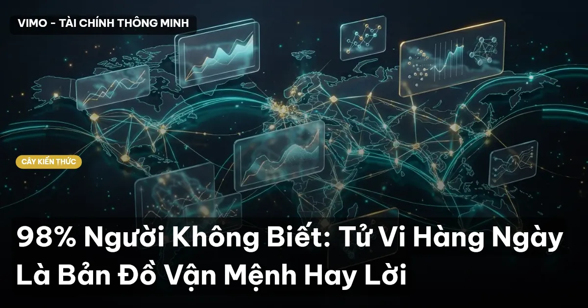 98% Người Không Biết: Tử Vi Hàng Ngày Là Bản Đồ Vận Mệnh Hay Lời