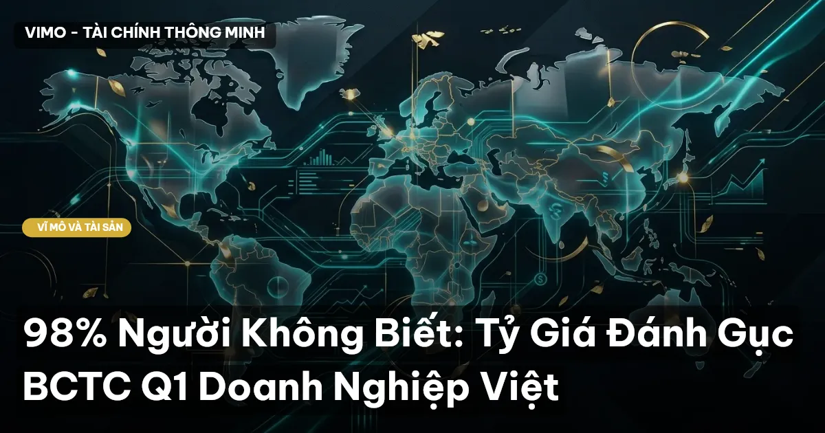 98% Người Không Biết: Tỷ Giá Đánh Gục BCTC Q1 Doanh Nghiệp Việt