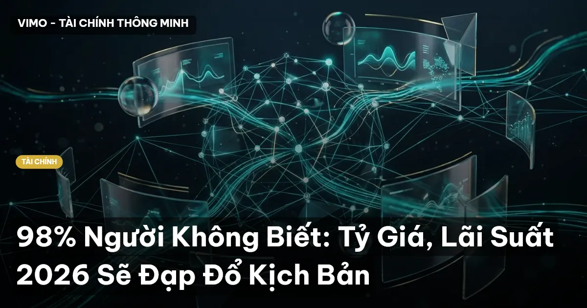 98% Người Không Biết: Tỷ Giá, Lãi Suất 2026 Sẽ Đạp Đổ Kịch Bản
