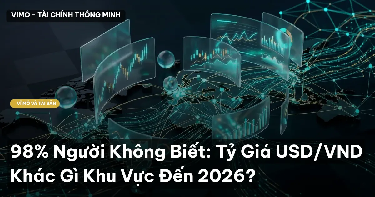 98% Người Không Biết: Tỷ Giá USD/VND Khác Gì Khu Vực Đến 2026?