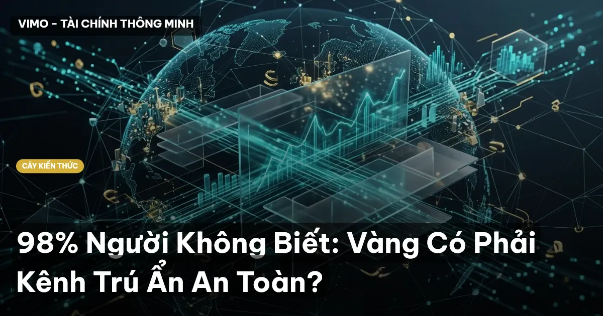 98% Người Không Biết: Vàng Có Phải Kênh Trú Ẩn An Toàn?