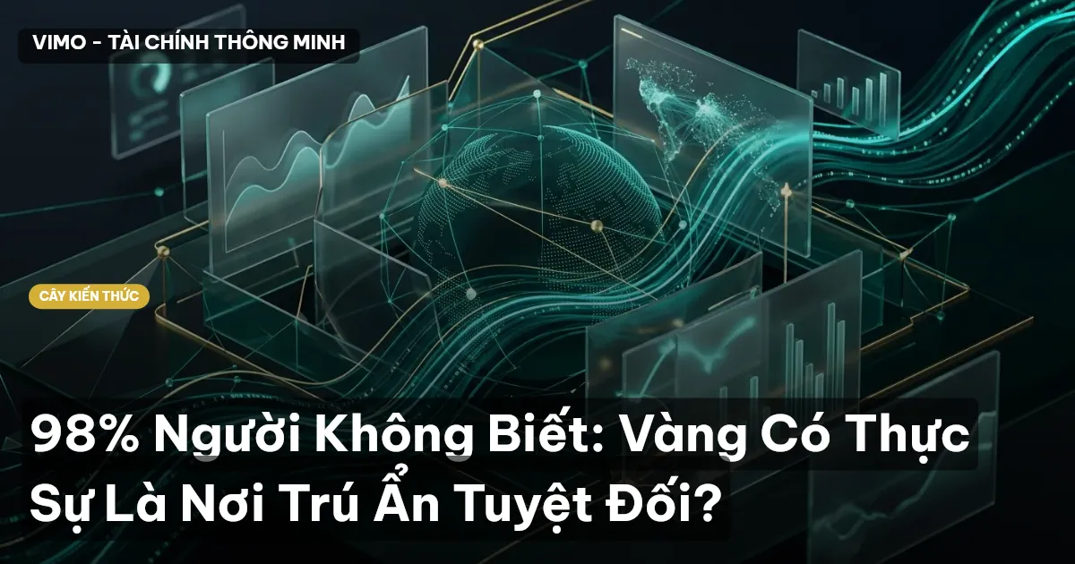 98% Người Không Biết: Vàng Có Thực Sự Là Nơi Trú Ẩn Tuyệt Đối?