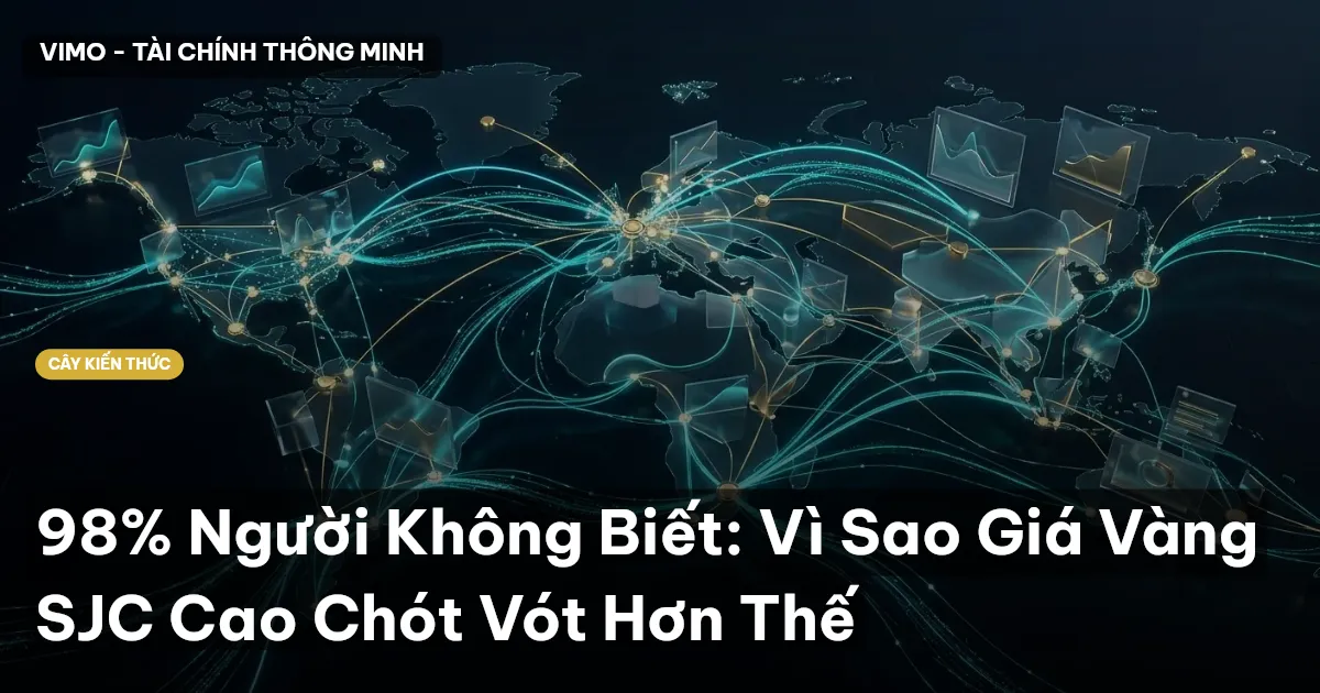 98% Người Không Biết: Vì Sao Giá Vàng SJC Cao Chót Vót Hơn Thế