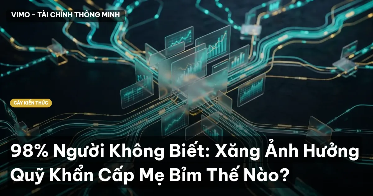 98% Người Không Biết: Xăng Ảnh Hưởng Quỹ Khẩn Cấp Mẹ Bỉm Thế Nào?