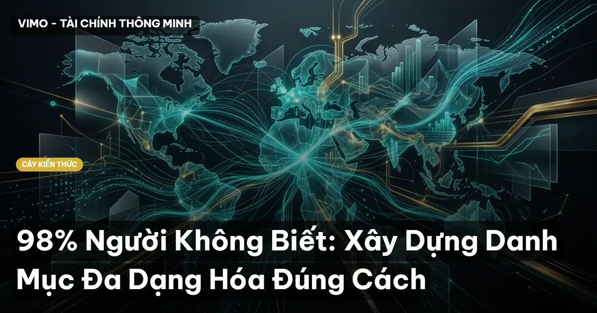 98% Người Không Biết: Xây Dựng Danh Mục Đa Dạng Hóa Đúng Cách