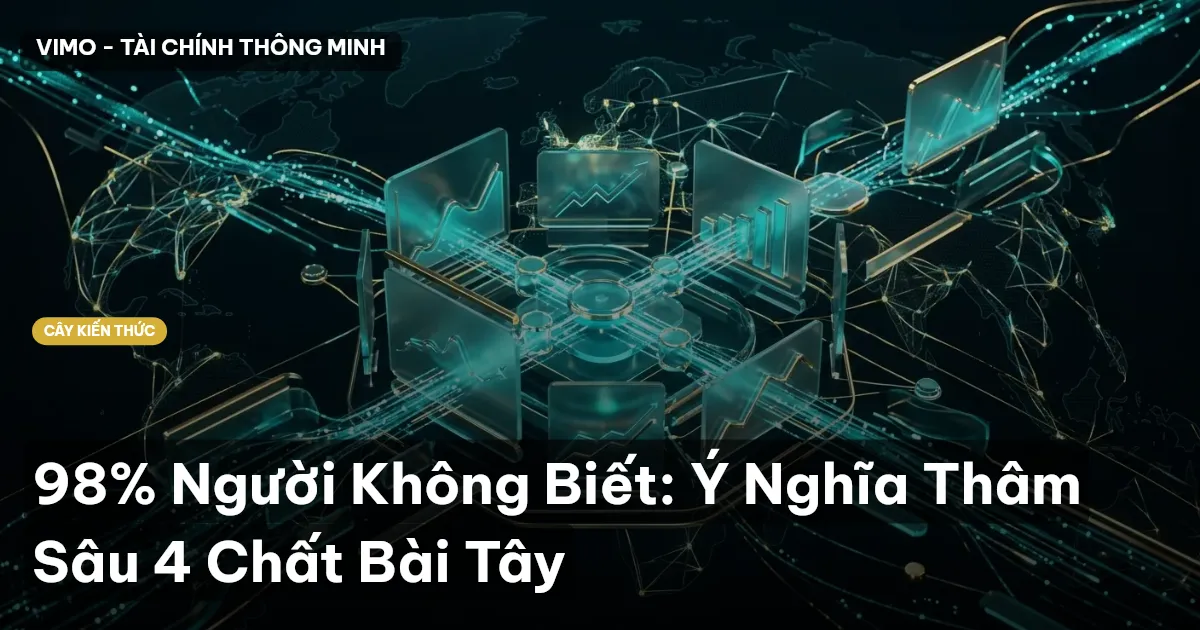 98% Người Không Biết: Ý Nghĩa Thâm Sâu 4 Chất Bài Tây