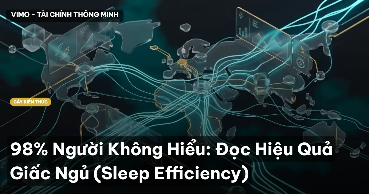98% Người Không Hiểu: Đọc Hiệu Quả Giấc Ngủ (Sleep Efficiency)