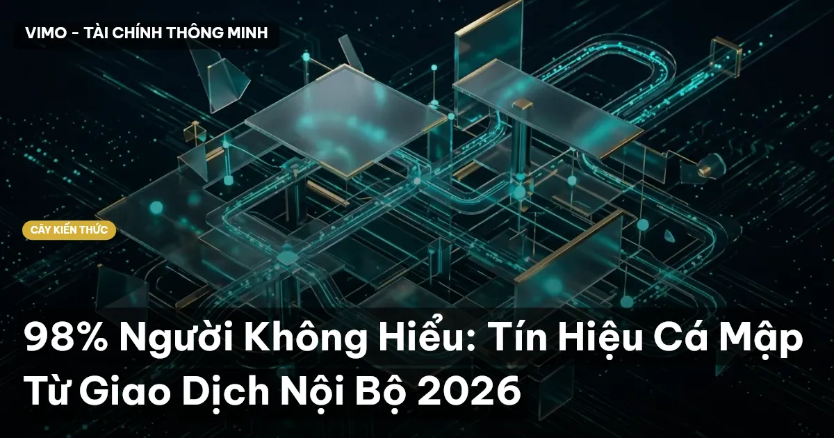 98% Người Không Hiểu: Tín Hiệu Cá Mập Từ Giao Dịch Nội Bộ 2026