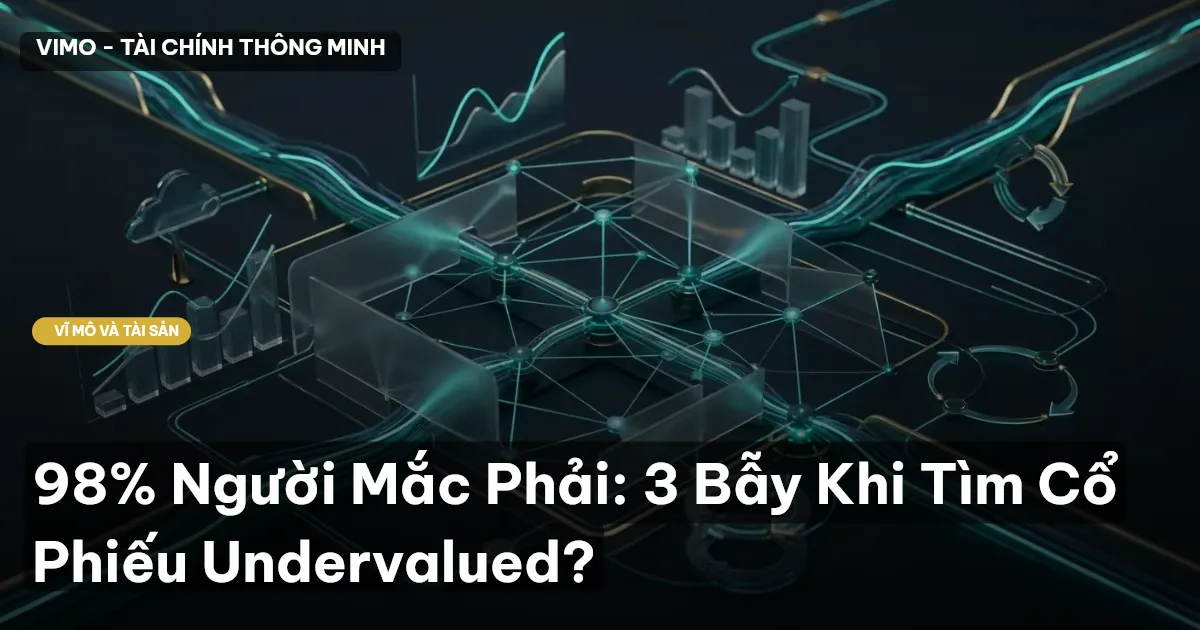 98% Người Mắc Phải: 3 Bẫy Khi Tìm Cổ Phiếu Undervalued?