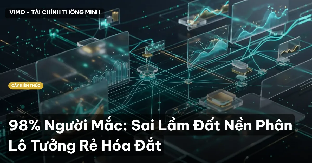 98% Người Mắc: Sai Lầm Đất Nền Phân Lô Tưởng Rẻ Hóa Đắt