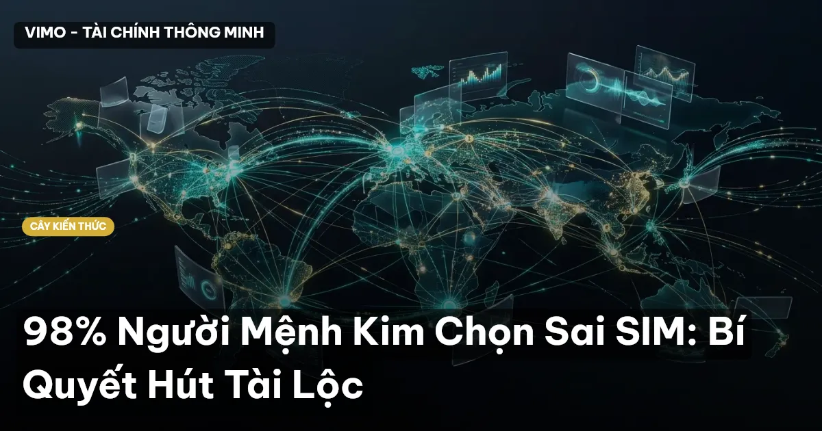 98% Người Mệnh Kim Chọn Sai SIM: Bí Quyết Hút Tài Lộc