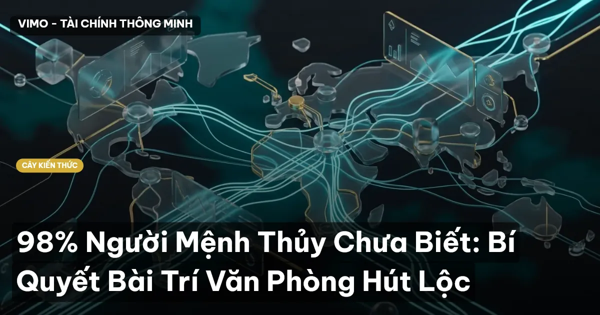 98% Người Mệnh Thủy Chưa Biết: Bí Quyết Bài Trí Văn Phòng Hút Lộc