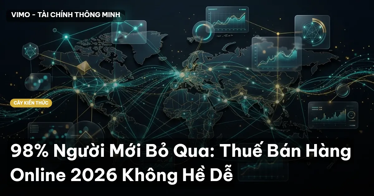 98% Người Mới Bỏ Qua: Thuế Bán Hàng Online 2026 Không Hề Dễ