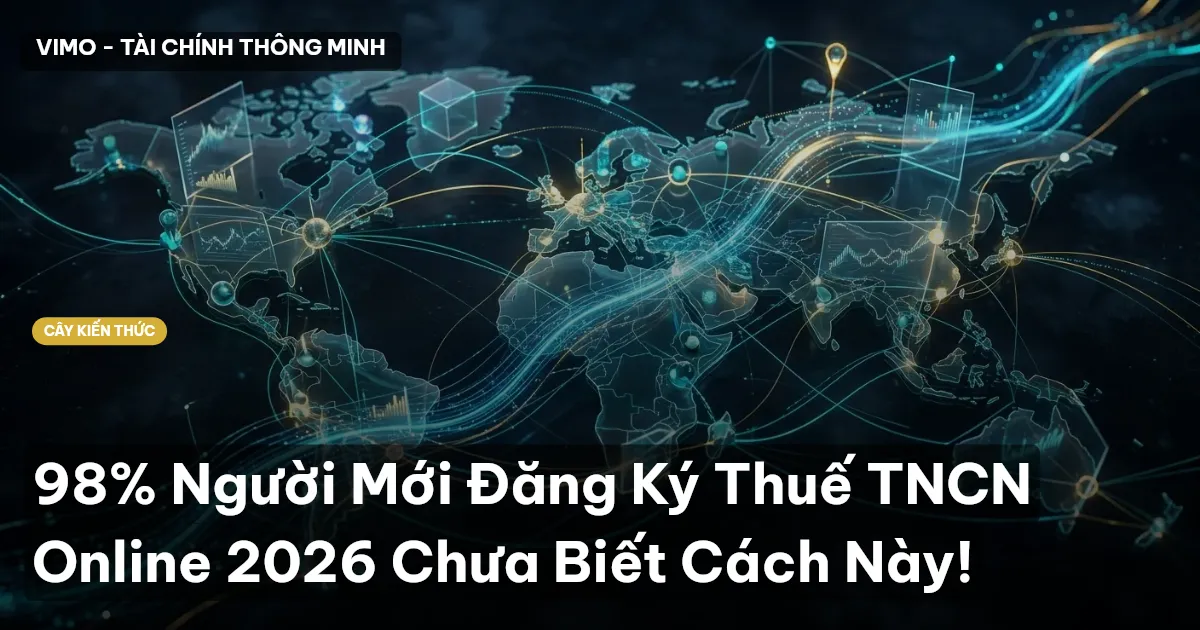 98% Người Mới Đăng Ký Thuế TNCN Online 2026 Chưa Biết Cách Này!