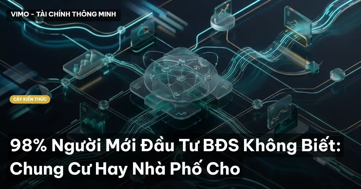 98% Người Mới Đầu Tư BĐS Không Biết: Chung Cư Hay Nhà Phố Cho