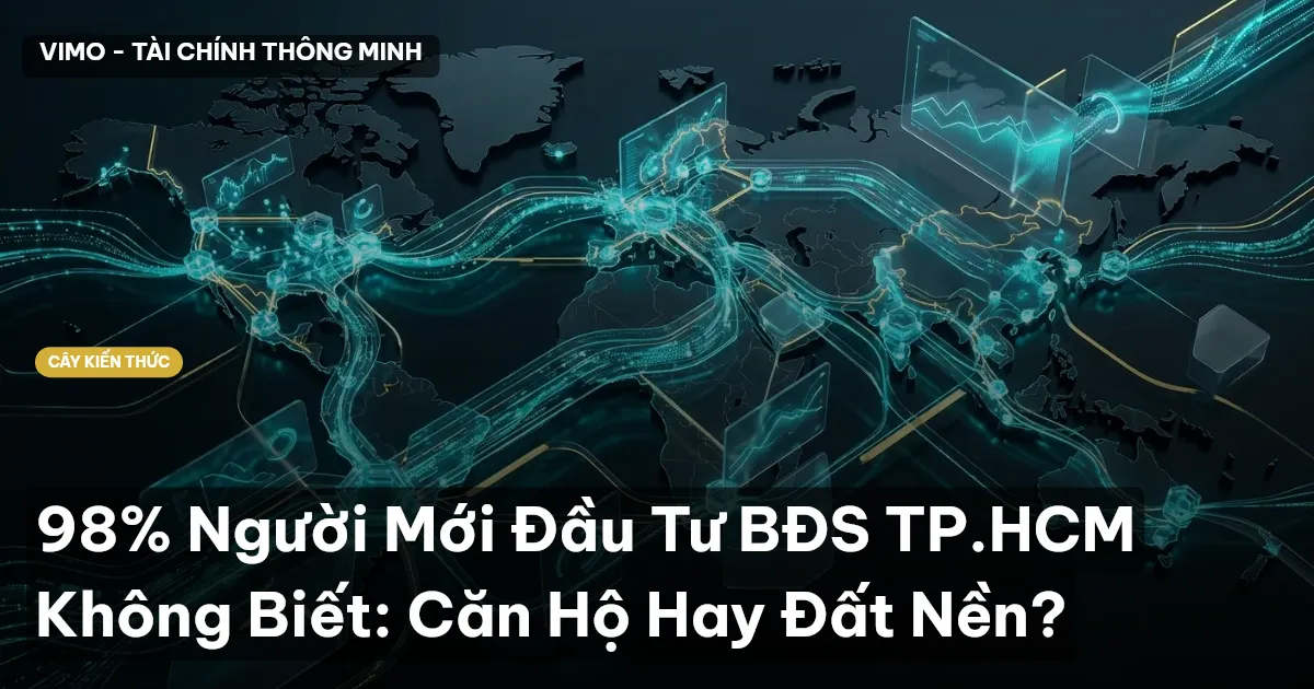 98% Người Mới Đầu Tư BĐS TP.HCM Không Biết: Căn Hộ Hay Đất Nền?