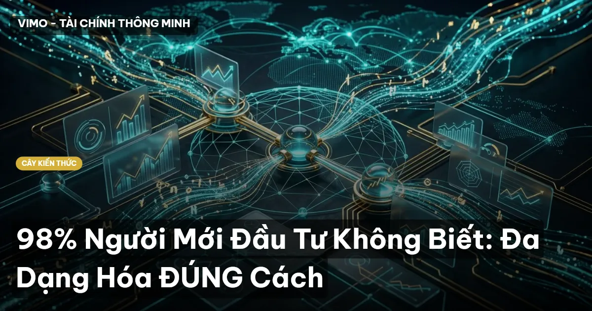 98% Người Mới Đầu Tư Không Biết: Đa Dạng Hóa ĐÚNG Cách
