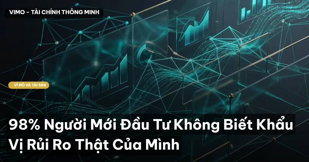 98% Người Mới Đầu Tư Không Biết Khẩu Vị Rủi Ro Thật Của Mình