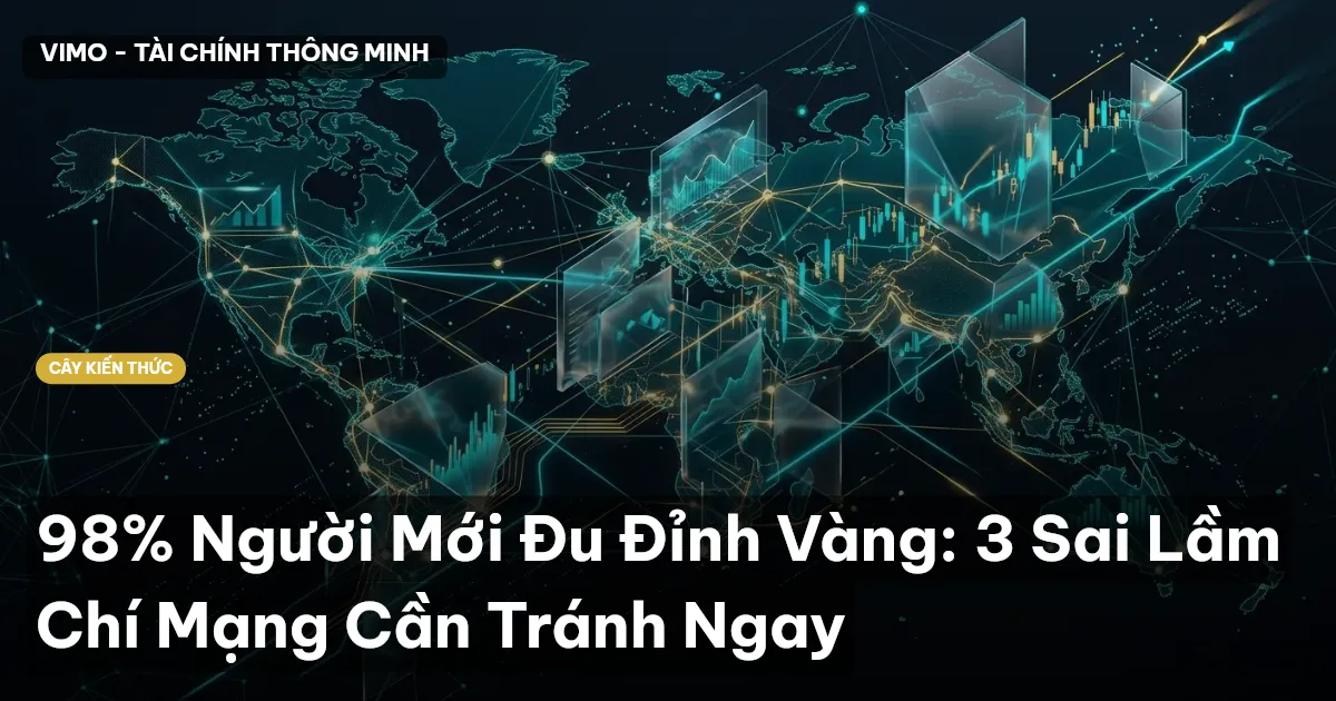 98% Người Mới Đu Đỉnh Vàng: 3 Sai Lầm Chí Mạng Cần Tránh Ngay