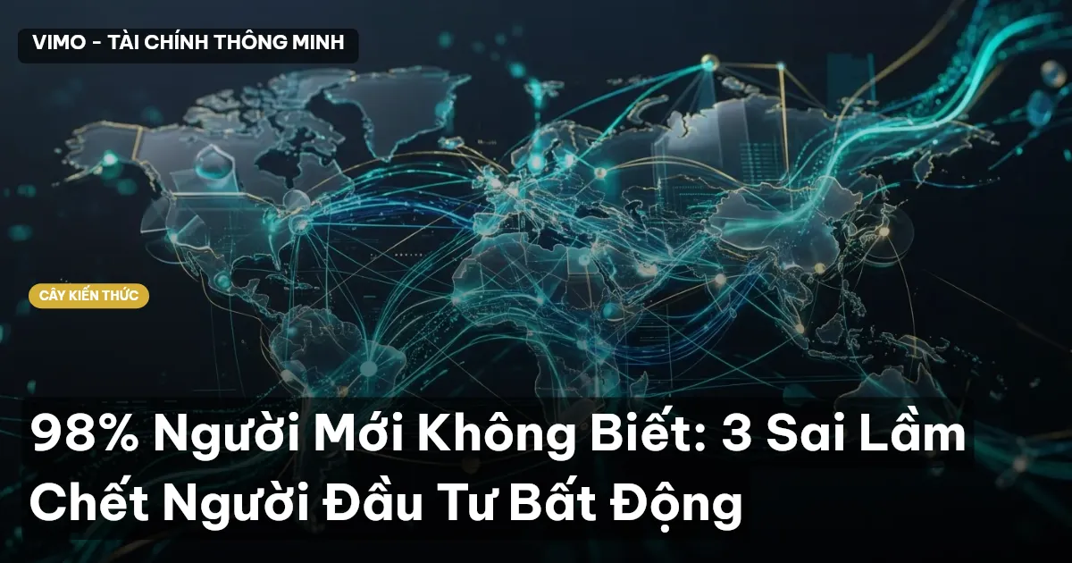98% Người Mới Không Biết: 3 Sai Lầm Chết Người Đầu Tư Bất Động