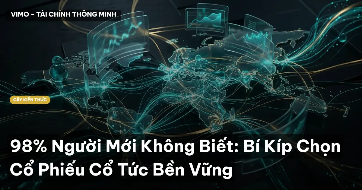 98% Người Mới Không Biết: Bí Kíp Chọn Cổ Phiếu Cổ Tức Bền Vững