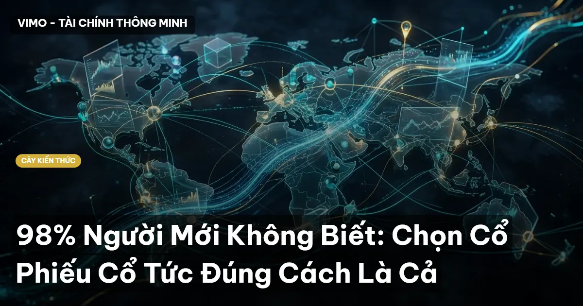 98% Người Mới Không Biết: Chọn Cổ Phiếu Cổ Tức Đúng Cách Là Cả