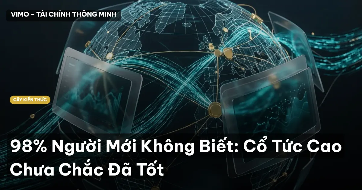 98% Người Mới Không Biết: Cổ Tức Cao Chưa Chắc Đã Tốt