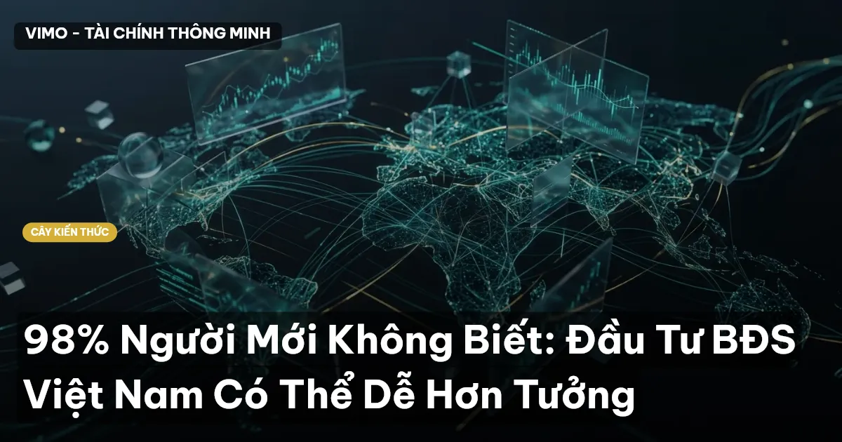 98% Người Mới Không Biết: Đầu Tư BĐS Việt Nam Có Thể Dễ Hơn Tưởng