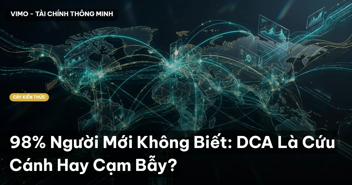98% Người Mới Không Biết: DCA Là Cứu Cánh Hay Cạm Bẫy?