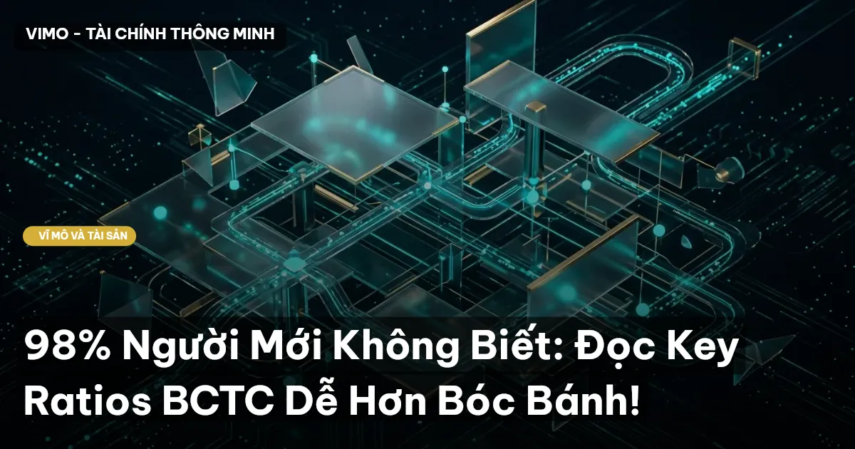 98% Người Mới Không Biết: Đọc Key Ratios BCTC Dễ Hơn Bóc Bánh!
