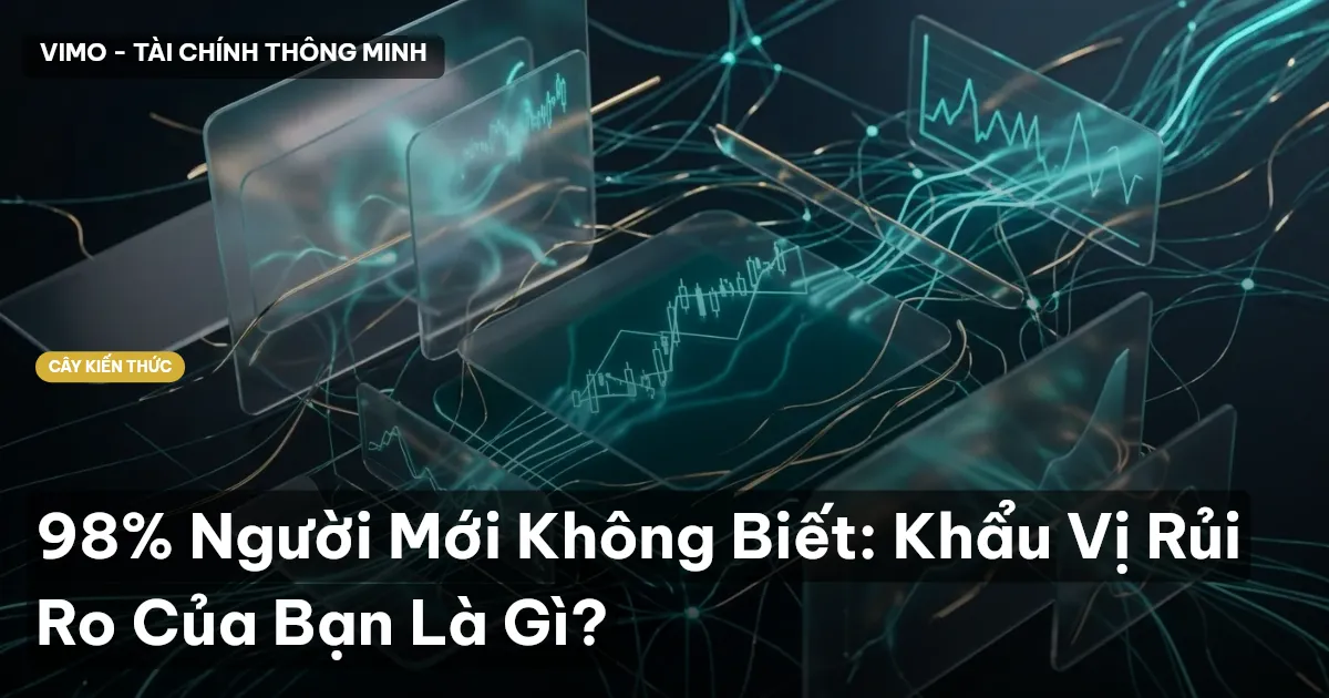 98% Người Mới Không Biết: Khẩu Vị Rủi Ro Của Bạn Là Gì?