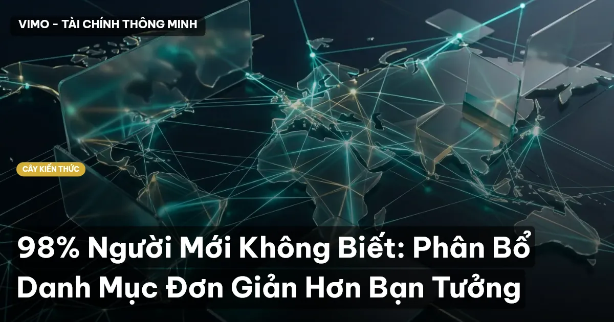 98% Người Mới Không Biết: Phân Bổ Danh Mục Đơn Giản Hơn Bạn Tưởng