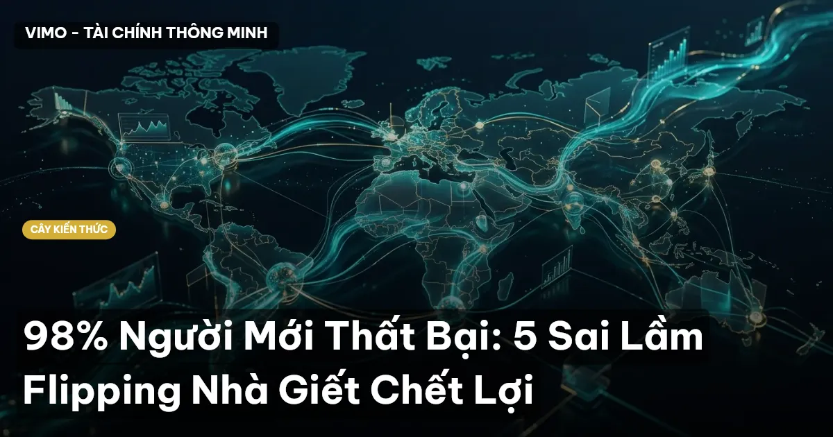 98% Người Mới Thất Bại: 5 Sai Lầm Flipping Nhà Giết Chết Lợi