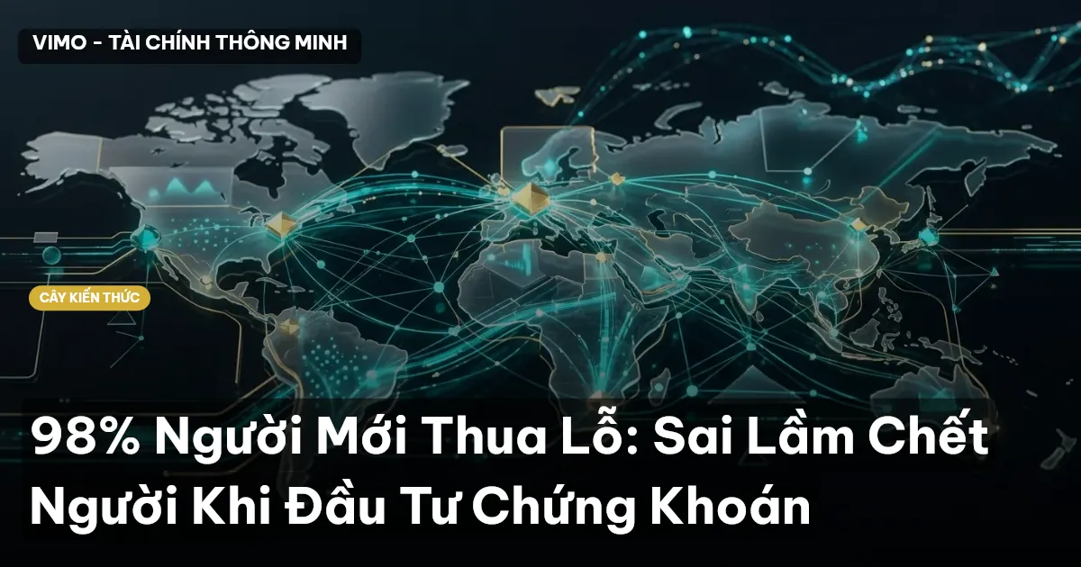 98% Người Mới Thua Lỗ: Sai Lầm Chết Người Khi Đầu Tư Chứng Khoán