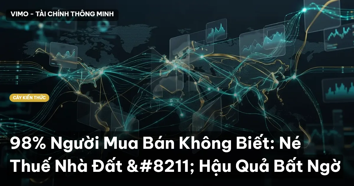 98% Người Mua Bán Không Biết: Né Thuế Nhà Đất – Hậu Quả Bất Ngờ