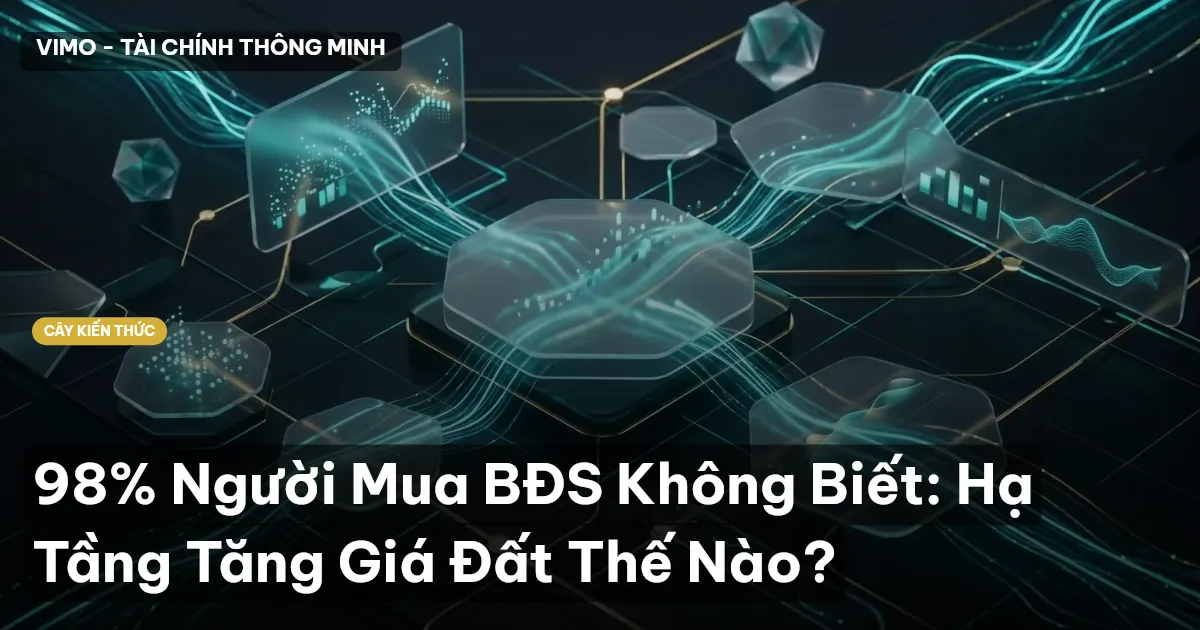 98% Người Mua BĐS Không Biết: Hạ Tầng Tăng Giá Đất Thế Nào?